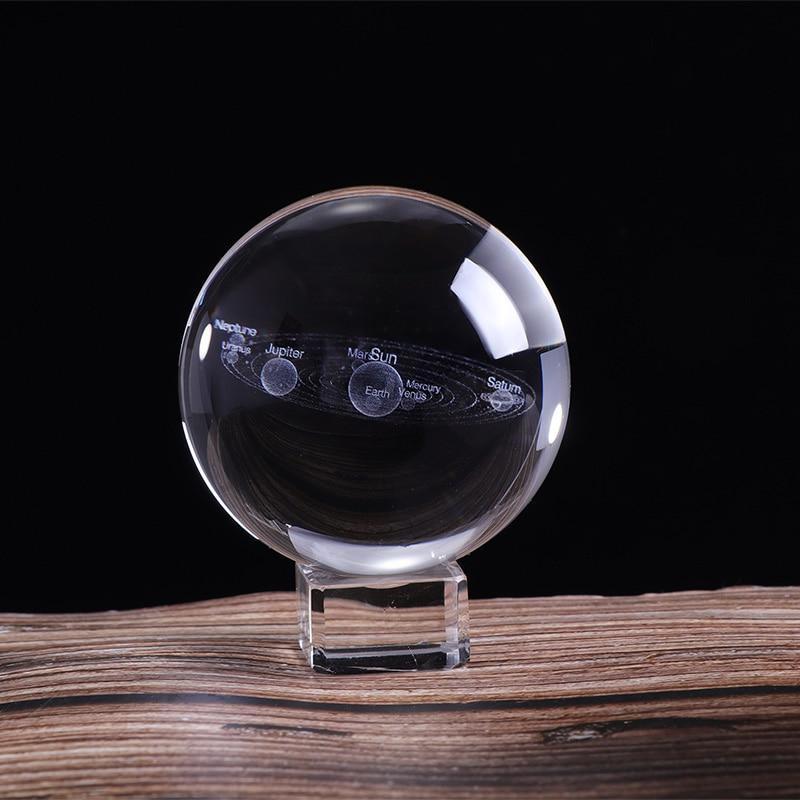 Bola de Vidro Sistema Solar 60/80mm