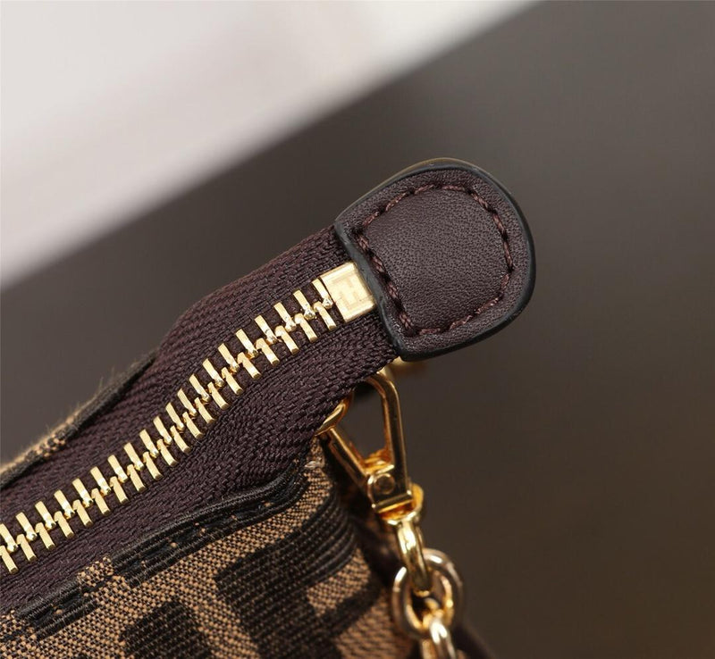 FENDI BAGUETTE OLD FLOWERS GOLDEN CORD