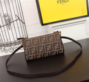 FENDI BAGUETTE OLD FLOWERS GOLDEN CORD