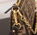 FENDI BAGUETTE OLD FLOWERS GOLDEN CORD