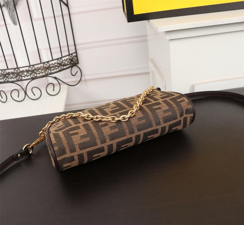 FENDI BAGUETTE OLD FLOWERS GOLDEN CORD