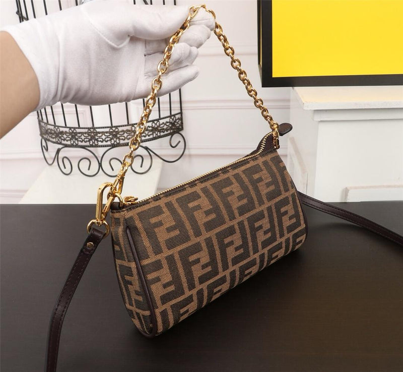 FENDI BAGUETTE OLD FLOWERS GOLDEN CORD