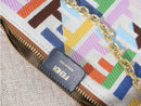 FENDI BAGUETTE OLD FLOWERS GOLDEN CORD