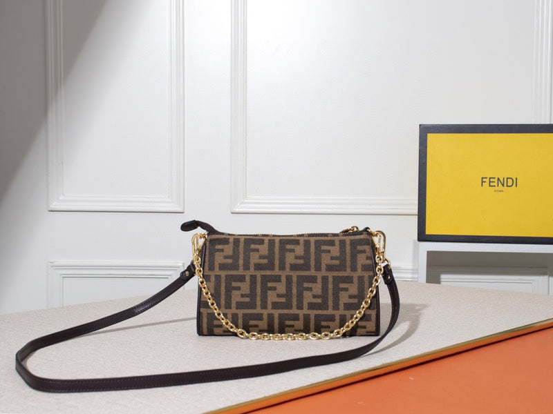 FENDI BAGUETTE OLD FLOWERS GOLDEN CORD