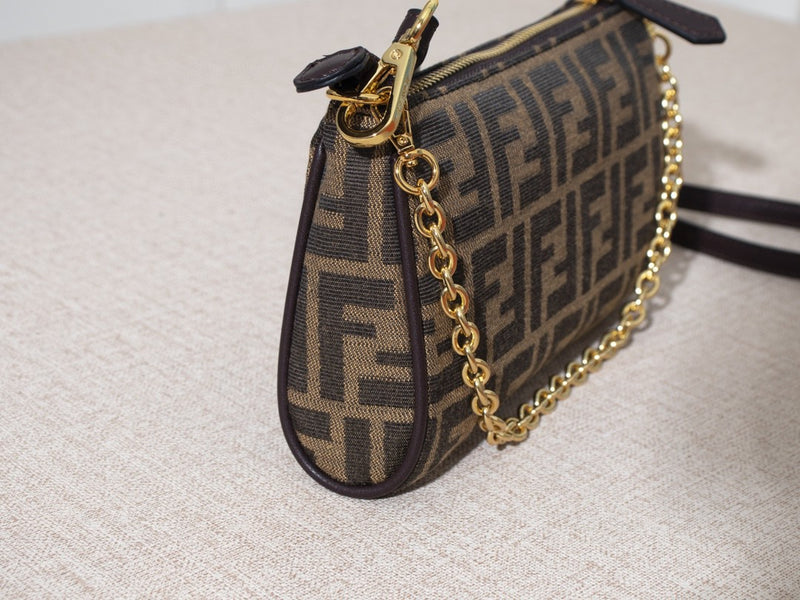FENDI BAGUETTE OLD FLOWERS GOLDEN CORD
