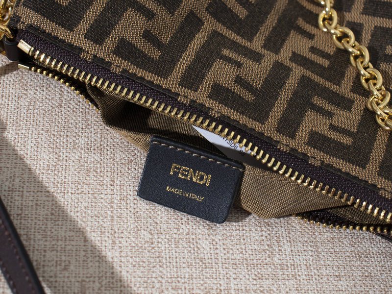 FENDI BAGUETTE OLD FLOWERS GOLDEN CORD