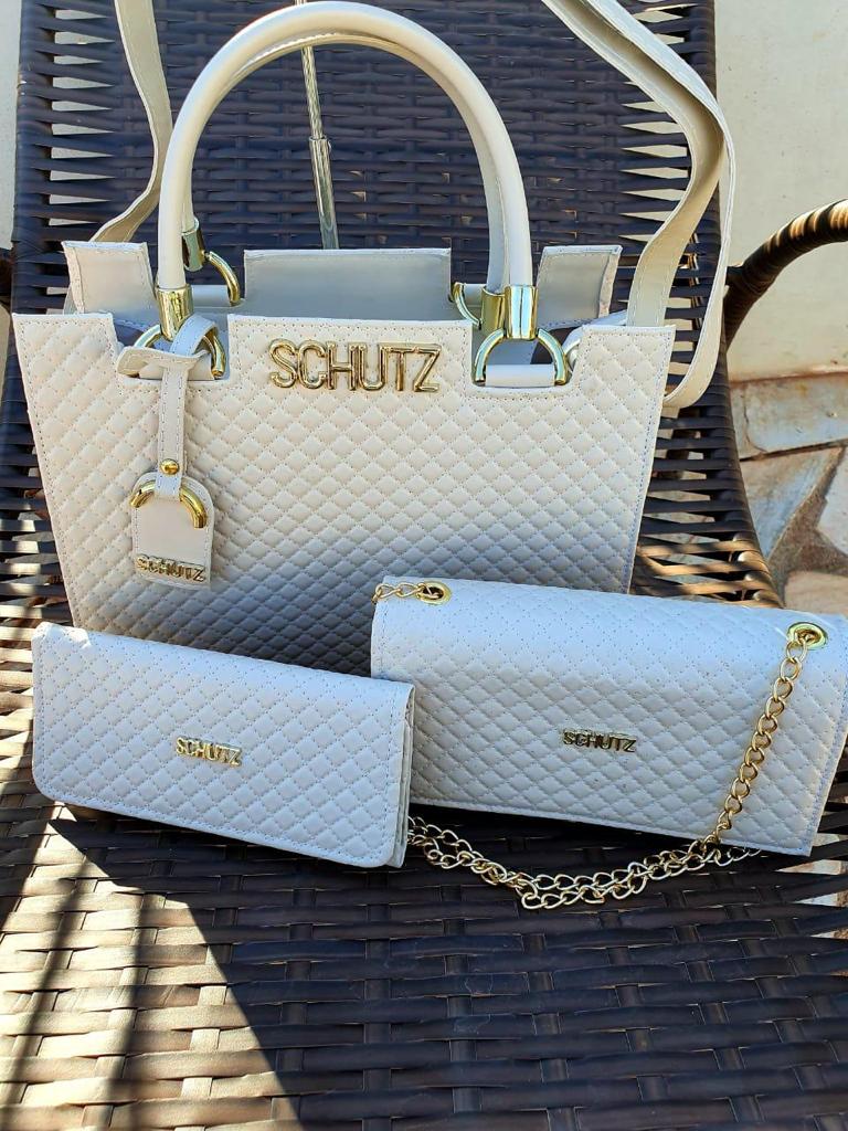 TRIO SATCHEL, CLUTCH E FLAP BAG DA SCHUTZ