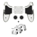 Kit GamePad Com R1/L1 Gatilho Atirador + Suporte Para Celular + Analógico Direcional - ANDROID E IPHONE