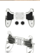 Kit GamePad Com R1/L1 Gatilho Atirador + Suporte Para Celular + Analógico Direcional - ANDROID E IPHONE