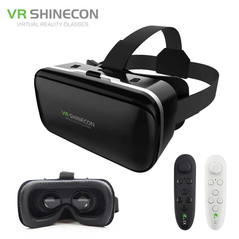 Super Óculos Virtual VR Shinecon Com GamePad