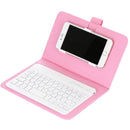 Capa com Teclado Bluetooth Wireless Para SmartPhone - MG Shop Store