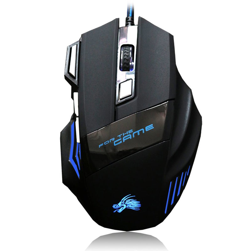 MOUSE GAMER LED PROFISSIONAL 5500DPI COM 7 BOTÕES! [GRÁTIS] - MG Shop Store