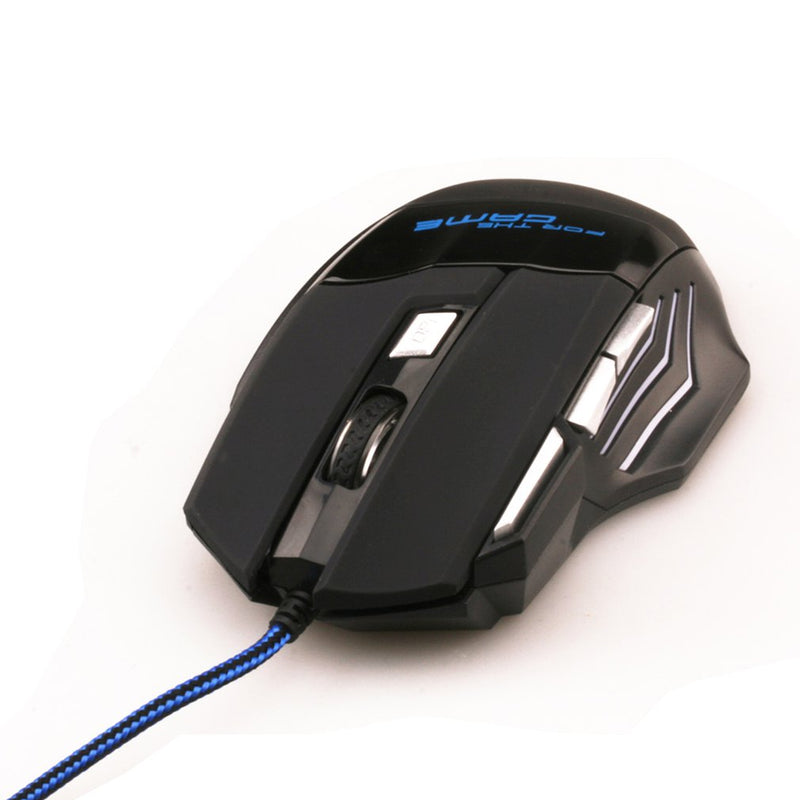 MOUSE GAMER LED PROFISSIONAL 5500DPI COM 7 BOTÕES! [GRÁTIS] - MG Shop Store