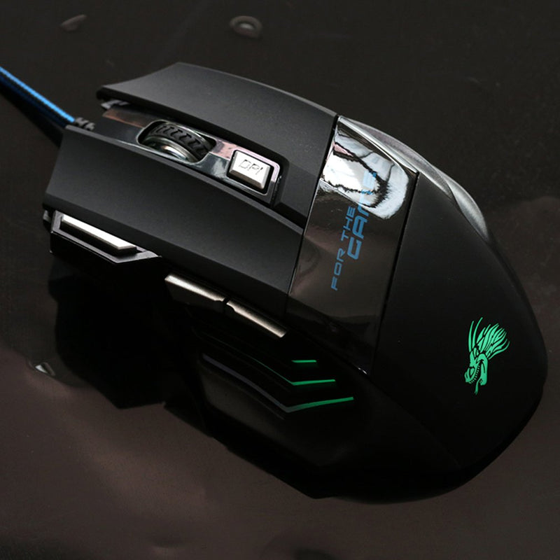 MOUSE GAMER LED PROFISSIONAL 5500DPI COM 7 BOTÕES! [GRÁTIS] - MG Shop Store